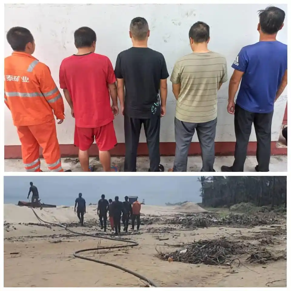 efcc-arrests-five-chinese-for-alleged-illegal-mining-in-akwa-ibom/