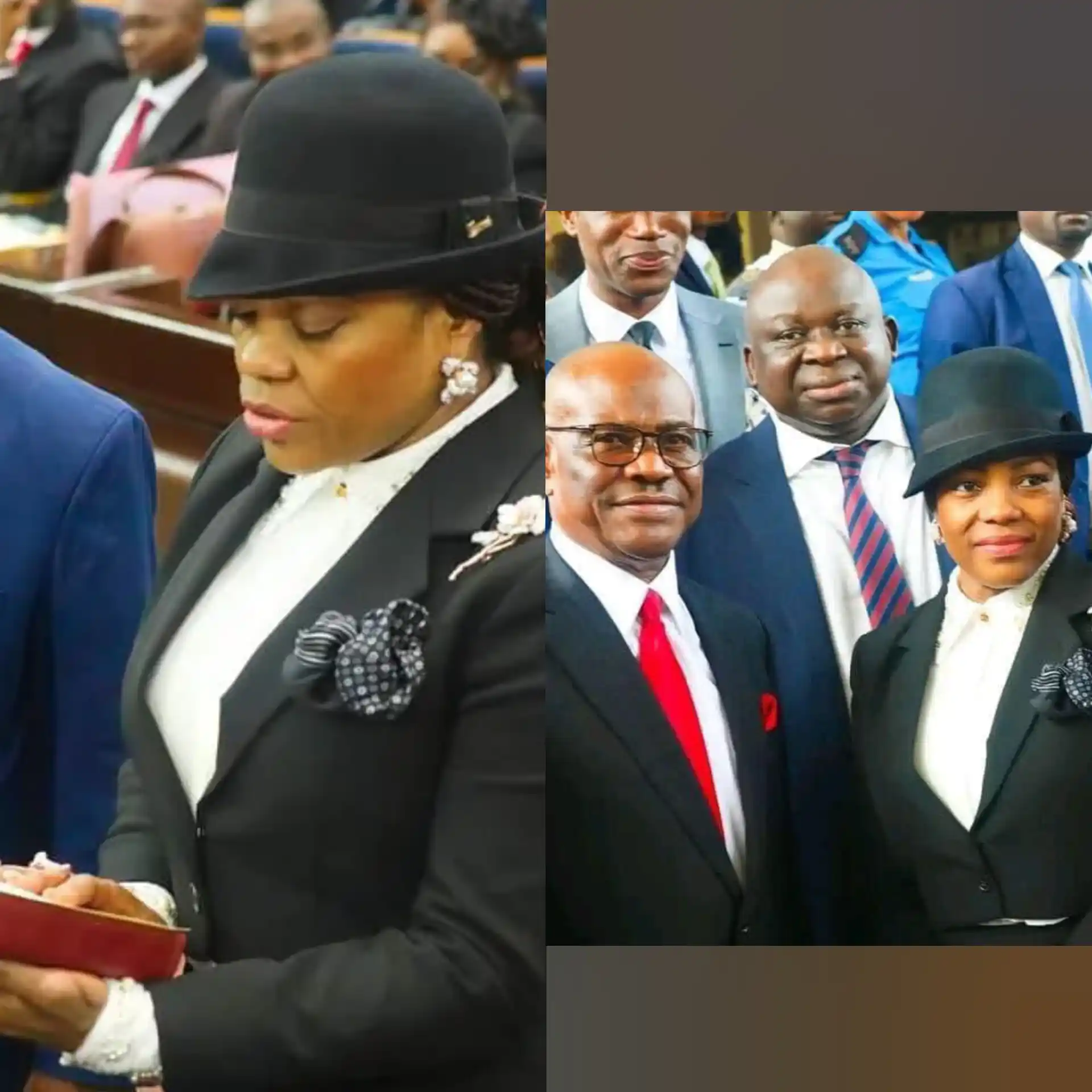 Nyesom Wike’s wife, others sworn in as Appeal Court Justices