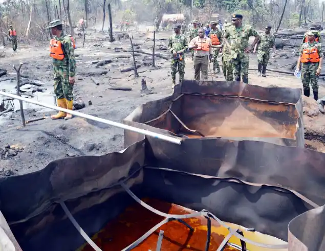 22 oil thieves arrested as military intercepts N388m stolen crude oil