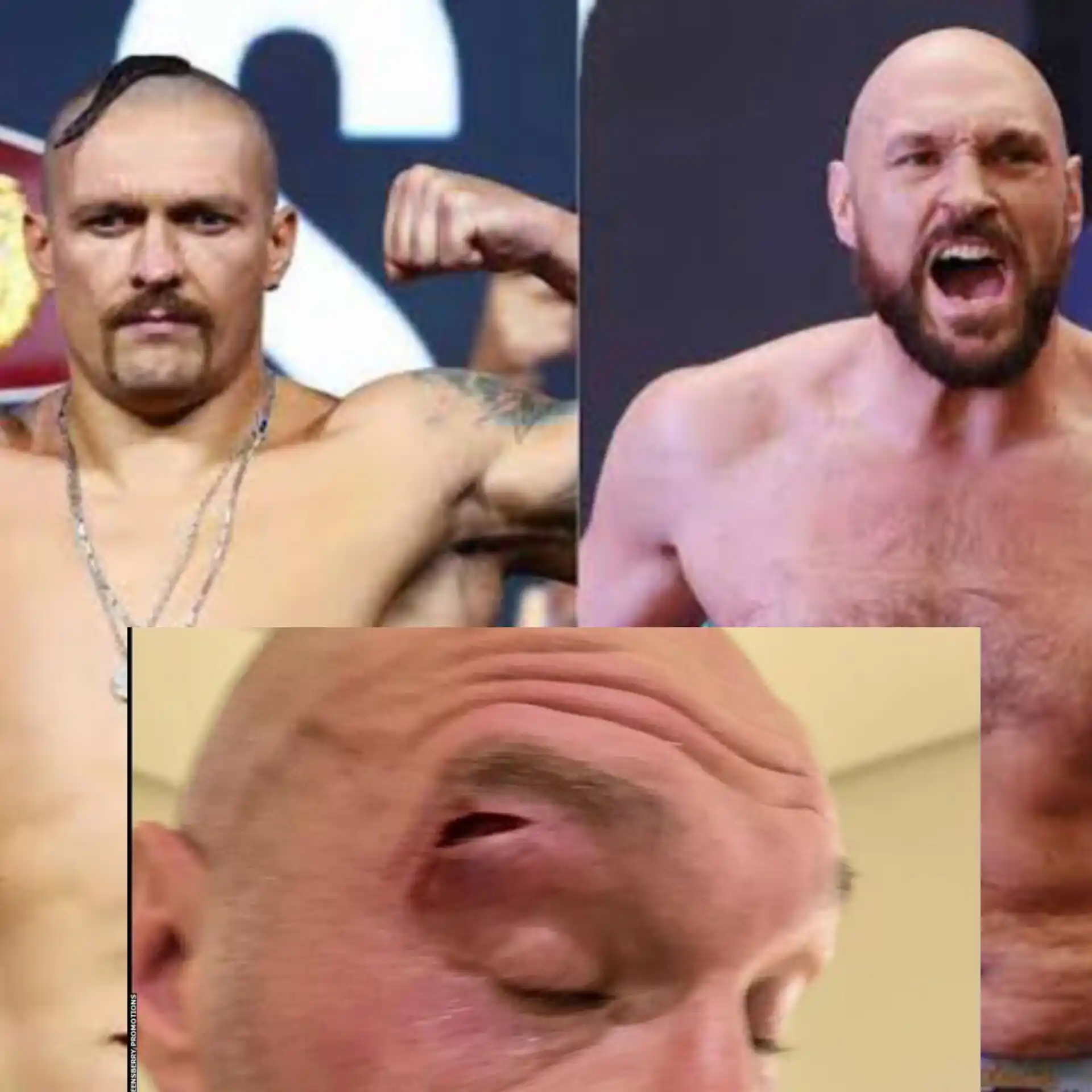 Tyson Fury vs Oleksandr Usyk fight postponed after Fury suffers ‘freak cut’ in training go