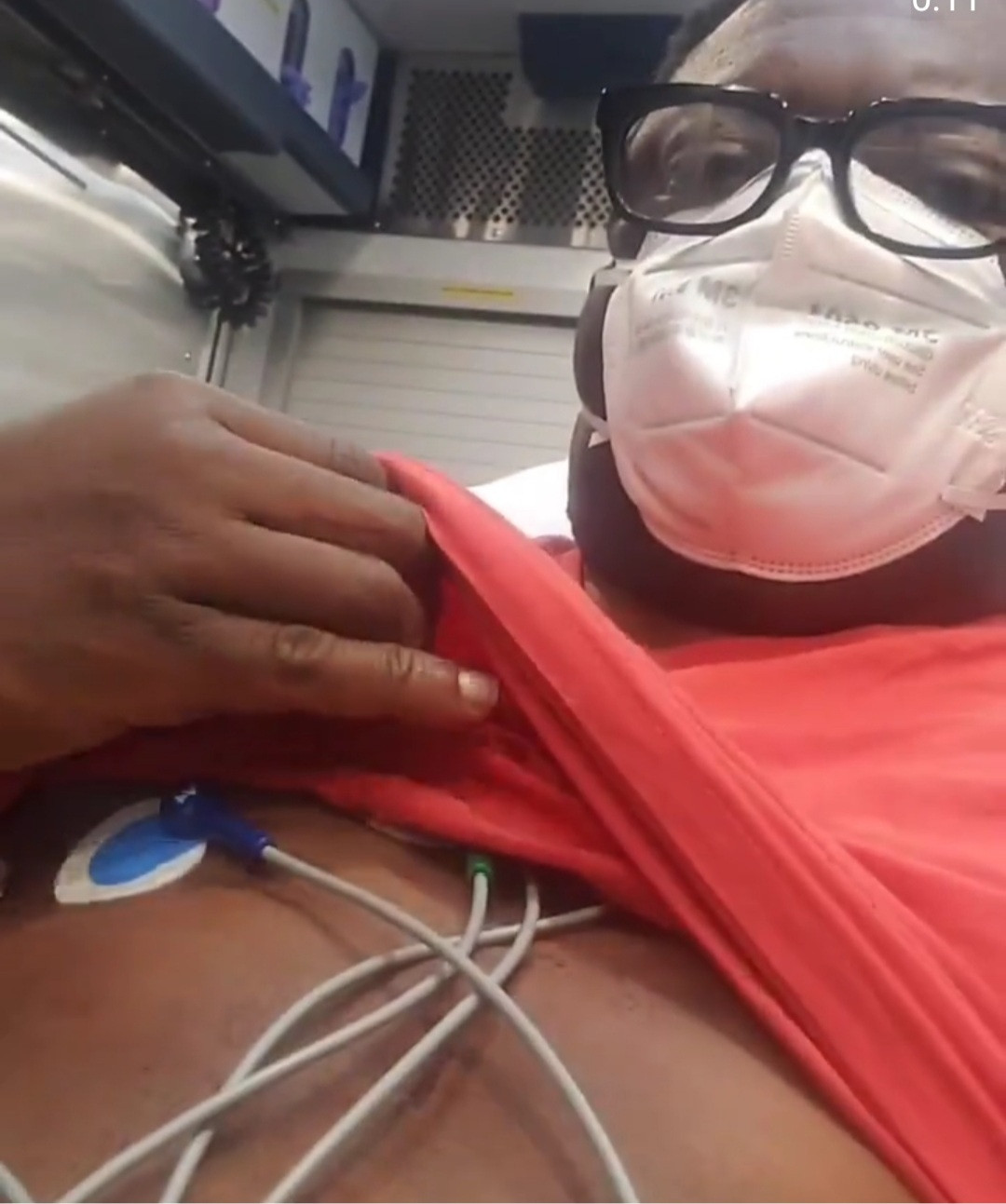 Media personality, Emmanuel Ugolee rushed to hospital in ambulance after a 911 call